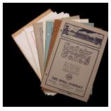 FOUR BUDA RAILROAD TRADE CATALOGS, CIRCA 1919 FOUR BUDA RAILROAD TRADE CATALOGS, CIRCA 1919