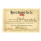 AN 1886 MANN AN 1886 MANN