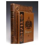 TWO GERMAN BISMARCK REMEMBRANCE/MEMORIAL BOOKS TWO GERMAN BISMARCK REMEMBRANCE/MEMORIAL BOOKS