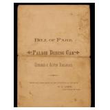C 1900 CHICAGO & ALTON RAILROAD PALACE DINING MENU C 1900 CHICAGO & ALTON RAILROAD PALACE DINING MENU