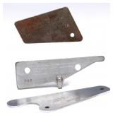 PENNSYLVANIA RAILROAD RAIL CAR WHEEL GAGES PENNSYLVANIA RAILROAD RAIL CAR WHEEL GAGES