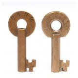 CMStP&P AND C&NW RAILROAD KEYS CMStP&P AND C&NW RAILROAD KEYS