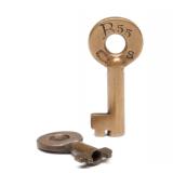 TWO DULUTH, MISSABE & NORTHERN RAILROAD KEYS TWO DULUTH, MISSABE & NORTHERN RAILROAD KEYS