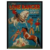 A RARE 1940 LONE RANGER PUNCH-OUT BOOK