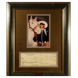 THREE HISTORICAL LONE RANGER DISPLAY ITEMS THREE HISTORICAL LONE RANGER DISPLAY ITEMS