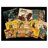 LOT OF FOURTEEN LONE RANGER VINTAGE RECORDS LOT OF FOURTEEN LONE RANGER VINTAGE RECORDS