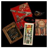 FIVE LONE RANGER OUTFIT AND ACCESSORY SETS