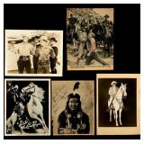 LOT OF LONE RANGER RELATED SIGNED MEMORABILIA LOT OF LONE RANGER RELATED SIGNED MEMORABILIA