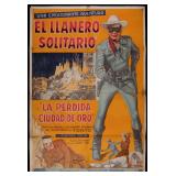 ARGENTINE LONE RANGER & THE LOST CITY MOVIE POSTER ARGENTINE LONE RANGER & THE LOST CITY MOVIE POSTER