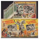 NINE LONE RANGER MEXICAN CINEMA LOBBY CARDS NINE LONE RANGER MEXICAN CINEMA LOBBY CARDS