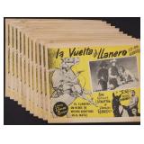 ELEVEN LONE RANGER MEXICAN CINEMA LOBBY CARDS ELEVEN LONE RANGER MEXICAN CINEMA LOBBY CARDS
