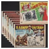 NINE LONE RANGER MEXICAN CINEMA LOBBY CARDS NINE LONE RANGER MEXICAN CINEMA LOBBY CARDS