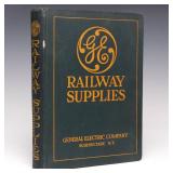 1922 GENERAL ELEC. RAILWAY SUPPLIES TRADE CATALOG