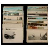LOT OF 50 RAILROAD THEME POSTCARDS INCLUDING RPPC LOT OF 50 RAILROAD THEME POSTCARDS INCLUDING RPPC