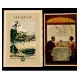 D&RGW RR & SO. PAC. RR DINING CAR SPECIAL MENUS