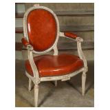 AN 18TH C. FRENCH LOUIS XVI FAUTEUIL