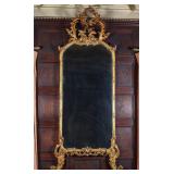 AN EARLY TO MID 19TH C. FRENCH ROCOCO MIRROR