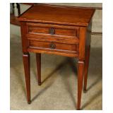 A GOOD 19TH C. FRENCH DIRECTOIRE TWO DRAWER STAND