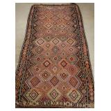 A FLAT WOVEN CAUCASIAN KILIM