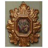 A 17TH/18TH C. ECCLESIASTICAL PAINTING IN PERIOD