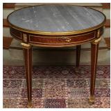 A VERY FINE FRENCH TABLE IN POOR CONDITION
