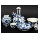 MING AND OTHER BLUE AND WHITE EXPORT WARES