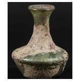 A ROMAN GLASS BOTTLE VASE