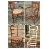 FOUR CHAIRS. LOCAL BIDDERS ONLY. CLICK FOR PICS