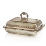 AN OLD SHEFFIELD PLATE ENTREE