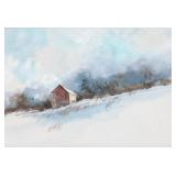 ORIGINAL WATERCOLOR ATTRIBUTED TO HALLMARK ARTIST