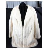 MINK COATS, CAPE AND JACKET WITH ZIP FRONT