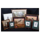 A COLLECTION OF PRINTS AND PICTURES
