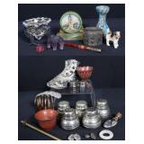 A NICE COLLECTION OF SMALL ANTIQUE OBJECTS