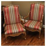 NICE COUNTRY FRENCH STYLE ARM CHAIRS BY SHERRILL