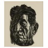 CHARLES BANKS WILSON (1918-2013) SIGNED LITHOGRAPH