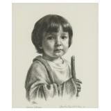 CHARLES BANKS WILSON (1918-2013) SIGNED LITHOGRAPH