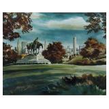 JAMES R. HAMIL (1937-) PENCIL SIGNED PRINTS