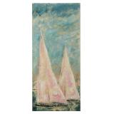 JOHN CHEN (20th/21st C) INK WASH ON PAPER