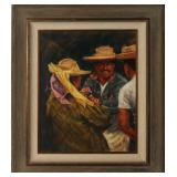 LESLIE B. DEMILLE (1927-) PASTEL