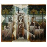 EDWARD JOHN STEVENS JR. (1923-1988) GOUACHE