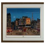 MICHEL DELACROIX (b 1933) PENCIL SIGNED SERIGRAPH