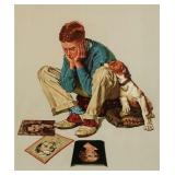 NORMAN ROCKWELL (1894-1978) SIGNED LITHOGRAPH