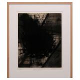 HUGH MERRILL (1949-) PENCIL SIGNED ETCHING