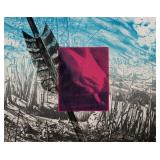 A GORDON SHERMAN LITHO WITH PHOTO ETCHING