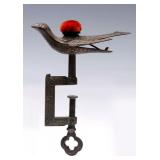 AN ANTIQUE SEWING BIRD CIRCA 1850