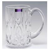 A WATERFORD MARQUIS BROOKSIDE BEER STEIN WITH BOX