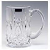 A WATERFORD MARQUIS BROOKSIDE BEER STEIN WITH BOX