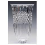 A WATERFORD MARQUIS SHELTON 12-INCH VASE WITH BOX