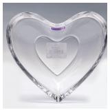WATERFORD LEAD CRYSTAL MARQUIS HEART BOWL IN BOX