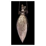 AN ANTIQUE PERFUME PENDANT